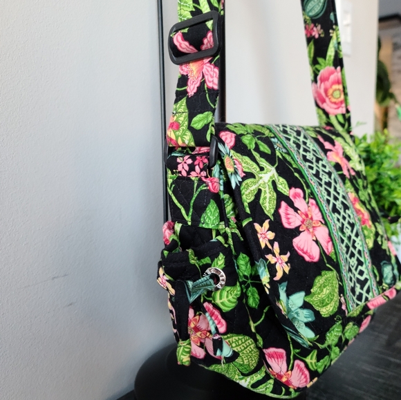 Vera Bradley Gorgeous Floral Quilted Shoulder Crossbody Bag - Picture 4 of 8